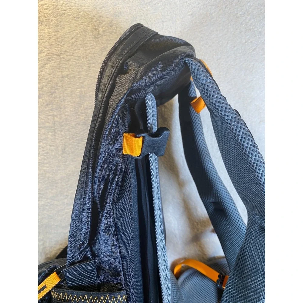 Coleman Kaver 25L Hiking Backpack Black & Orange